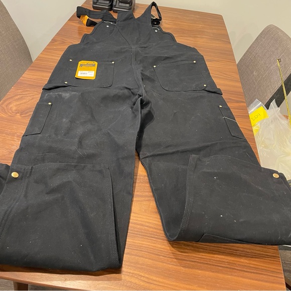 Black Work Overalls - Picture 10 of 11